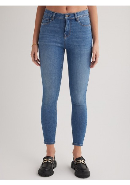 Miranda 156 Normal Bel Mavi Skinny Jeans Kadın fiyatları