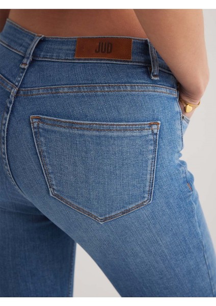 Miranda 156 Normal Bel Mavi Skinny Jeans Kadın modelleri