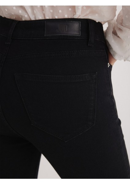 Miranda 96 Normal Bel Siyah Skinny Jeans Kadın modelleri