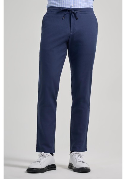 Taş Rengi Pamuklu Yandan Cepli Casual Comfort Fit Jogger Pantolon 1003250110