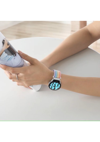 Xiaomi Redmi Watch 5 Active / 5 Lite Uyumlu Hasır Dokuma Kumaş Kordon 22MM