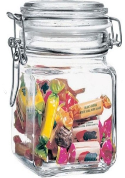 Cam Kapaklı Kelepçeli 6'lı Kavanoz Seti 1050 cc 97626 fiyatları