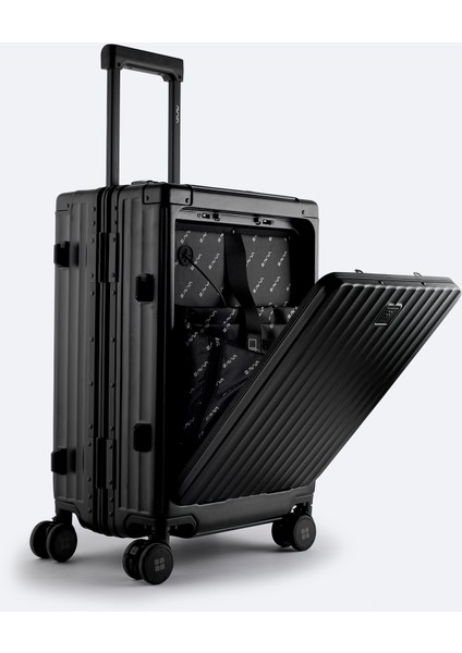 Erkek Siyah Polipropilen Laptop Bölmeli USB Sarj Özellikli Küçük Boy Bavul B008109 fırsatları