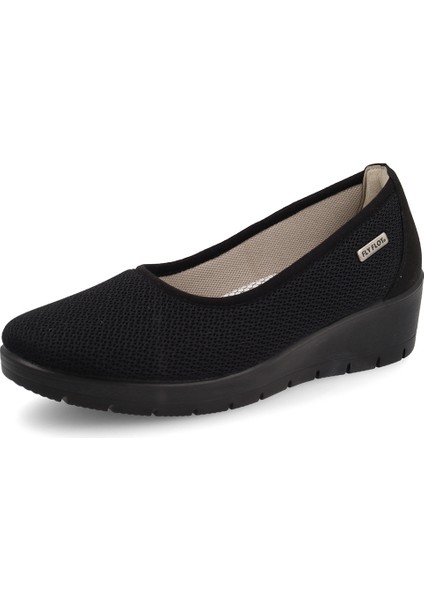 Kadın Sneaker ( Günlük) 18 X15 78 Fly Flot Cloth Shoe Black