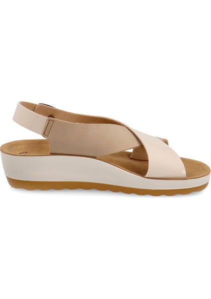 Kadın Sandalet 42 G61 3c Fly Flot Synthetıc Sandal Beige fırsatları