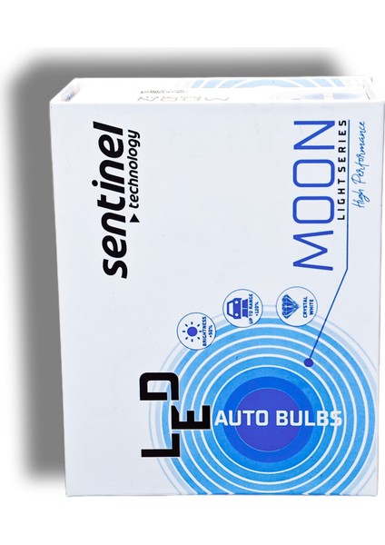 H11 LED Xenon Moon Serisi Şimşek Etkili 12V Beyaz