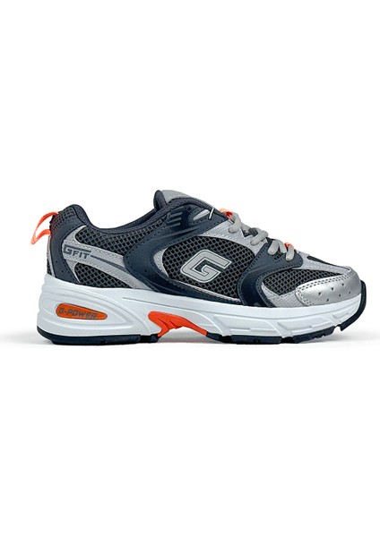 Golden Carıo Gri Turuncu Unisex Sneakers Spor Ayakkabı