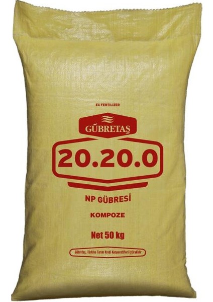 Gübretaş 20-20-0-(30 So3) Np Katkılı Taban Gübresi 50 kg
