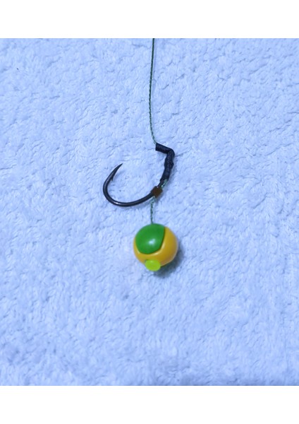 5 Adet Küspe Telli Karışık Renk 10 mm Boncuk'lu Sazan Rig Takımı fırsatları