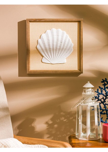 Lcw Home Deniz Kabuğu Figürlü Dekoratif Çerçeve 30 cm