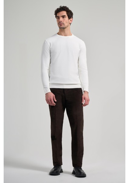 Uzun Kol Düz Örme Bisiklet Yaka Cepsiz Pamuklu Slim Fit Triko 1012245163 fiyatları