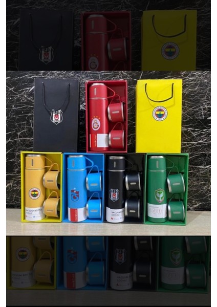 Taraftar Termos Seti ( 500 ml ) 3'lü Set