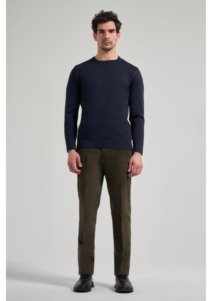 Uzun Kol Düz Örme Bisiklet Yaka Cepsiz Pamuklu Slim Fit Triko 1012245163 fiyatları