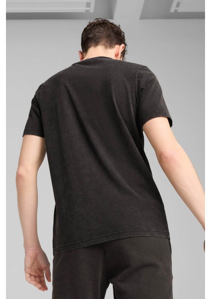 Class Washed Tee Siyah Erkek Kısa Kol T-Shirt fiyatları