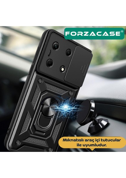 Xiaomi Mi 13 Ultra ile Uyumlu Ares Serisi Yüzük Standlı Kamera Korumalı Sürgülü Sert Kılıf modelleri