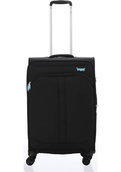 Mçs Baggaj V2411 Super Lıght Valiz Black Set fiyatları