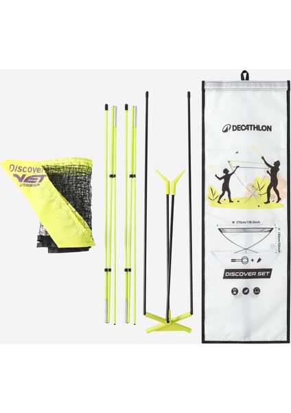 Perfly Badminton Seti - Sarı - 3M V2