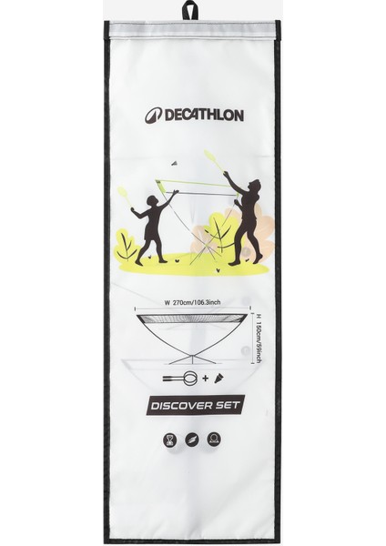 Perfly Badminton Seti - Sarı - 3M V2