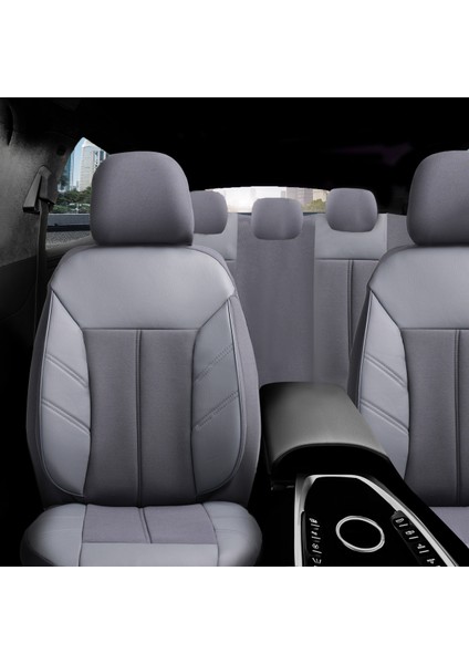 Audi A4 Hb İle Uyumlu Tam Set Oto Koltuk Kılıfı Akik Serisi modelleri