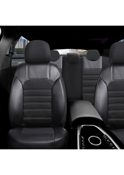 Mitsubishi Lancer Uyumlu Black Model Oto Koltuk Kılıfı