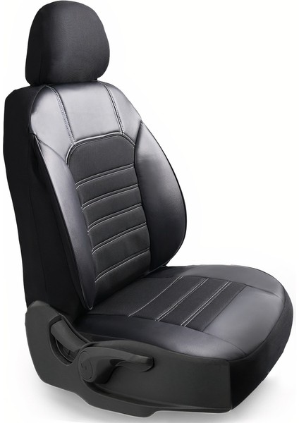 Peugeot 207 İle Uyumlu Tam Set Oto Koltuk Kılıfı İnci Serisi