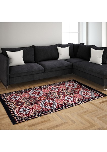 Kilim, Makinede Yıkanabilir, Modern Desenli, 80*150 Cm, SA25EU fırsatları