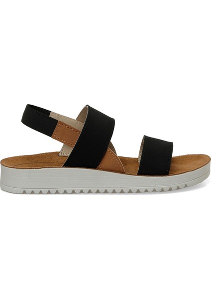 166351.Z5FX Siyah Kadın Comfort Sandalet
