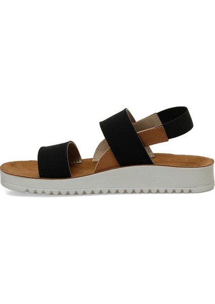 166351.Z5FX Siyah Kadın Comfort Sandalet
