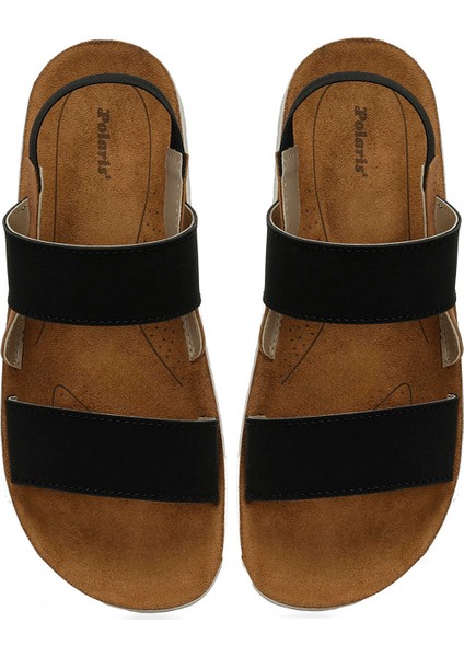 166351.Z5FX Siyah Kadın Comfort Sandalet