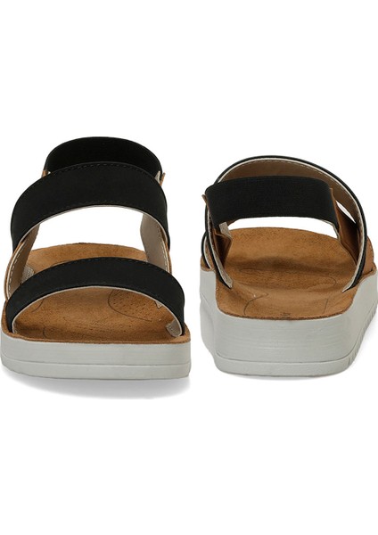 166351.Z5FX Siyah Kadın Comfort Sandalet