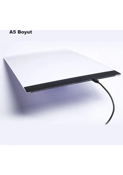 A5 LED Işıklı Çizim Kopyalama Çizim Yansıtma Çizim Tahtası Grafik Tahtası Çizim Tableti A5BOYUT