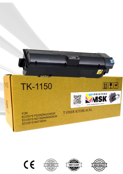 Kyocera Ecosys M2135DN Uyumlu Siyah Toner