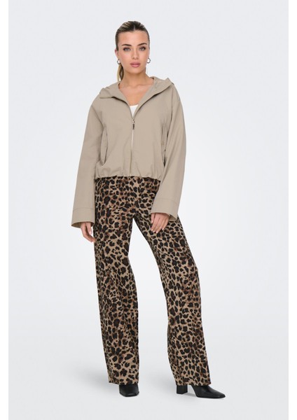 ONLBEALO HOOD JACKET CC O Ekru Kadın Ceket modelleri