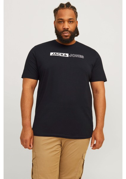 Jjecorp Logo Tee Play Ss Siyah Erkek Kısa Kol T-Shirt