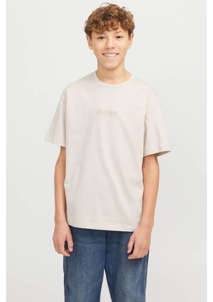Jjtaka Tee Ss Crew Bej Erkek Çocuk Kısa Kol T-Shirt