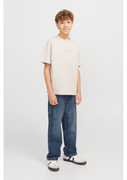 Jjtaka Tee Ss Crew Bej Erkek Çocuk Kısa Kol T-Shirt modelleri