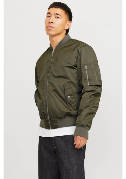 Jjocean Bomber Haki Erkek Ceket