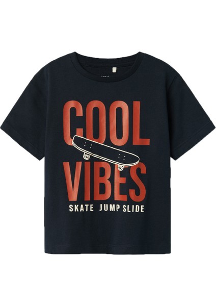 Nmmbennıbo Ss Nreg Top Pb Lacivert Erkek Çocuk Kısa Kol T-Shirt