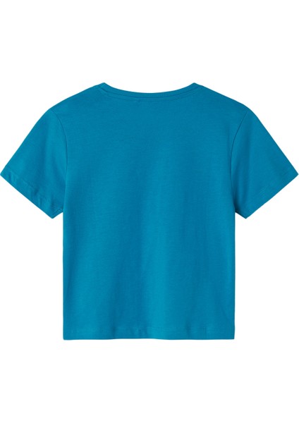 Nmmbennıbo Ss Nreg Top Pb Mavi Erkek Çocuk Kısa Kol T-Shirt