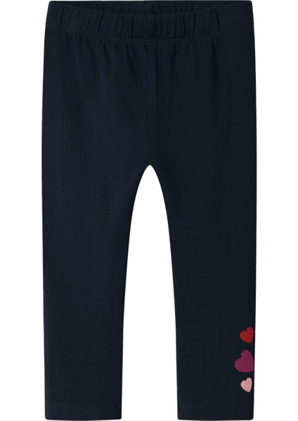 NMFBILINE LEGGING PB Lacivert Kız Çocuk Tayt
