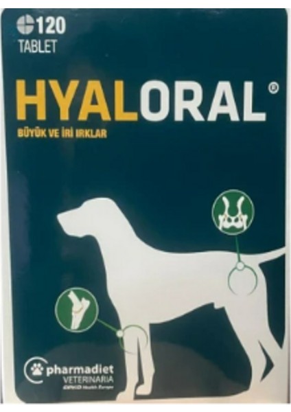 Hyaloral Tablet Köpek ve Kedi Eklemm Destekleyici 120 Adet