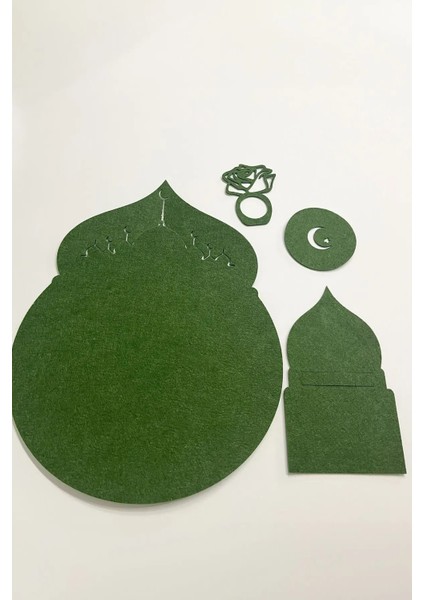 Ramazan Temalı Supla Seti – 4 Kişilik Yeşil Iftar Yemek Seti fırsatları