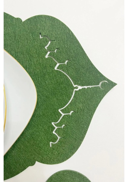 Ramazan Temalı Supla Seti – 4 Kişilik Yeşil Iftar Yemek Seti indirimleri