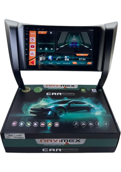 Nissan Navara 2016-2021 Navimex Samsung Işlemcili (Fanlı) Profesyonel Oem Multimedia