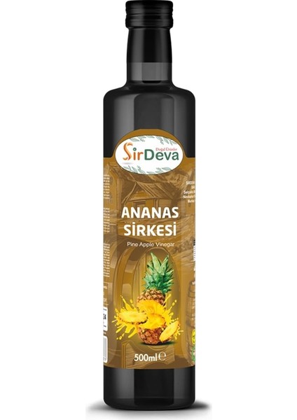 Ananas Sirkesi Doğal Fermantasyon 500 ml