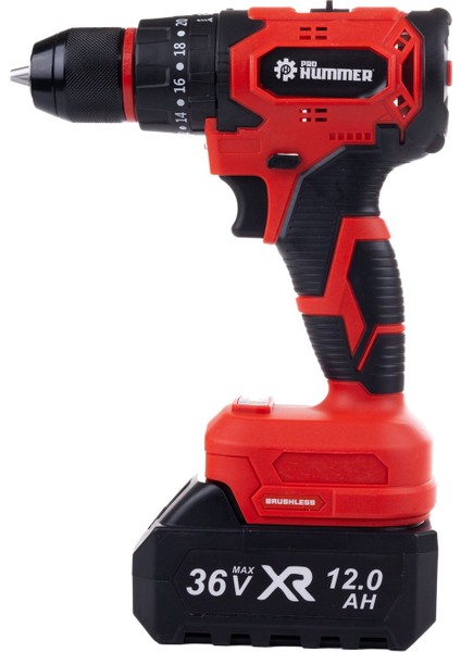 Akülü Kömürsüz Darbeli Vidalama Matkap Seti 10P (Kırmızı) PH242 fırsatları
