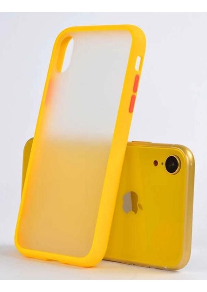 Apple iPhone Xr 6.1 Mat El Iz Tutmaz Anti Shock Kaliteli Kılıf