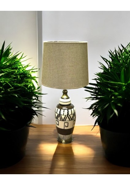 Abj 220 182 Mercan Abajur Kilim Desen Kahve fiyatları