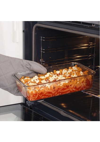 Dikdörtgen Kapaklı Saklama Kabı 3,1 Litre 32X21X9 cm Cam Plastik Sızdırmaz Kapaklı Şeffaf Saklama Fırın Kabı modelleri