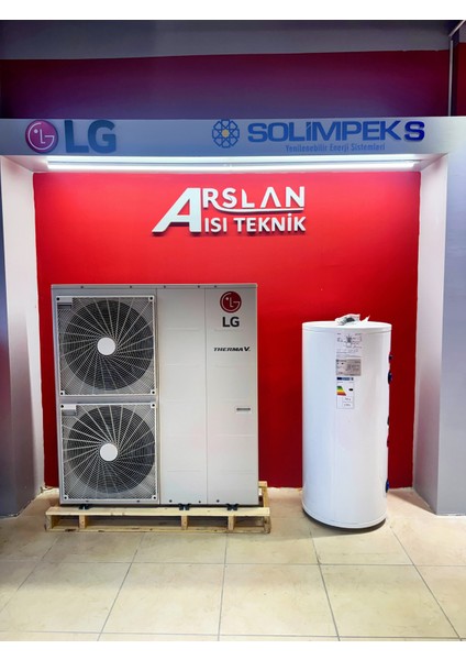 Therma 16 Kw Monoblok Inverter Wifi Hediyeli Isı Pompası R32 Arslan Isı Teknik